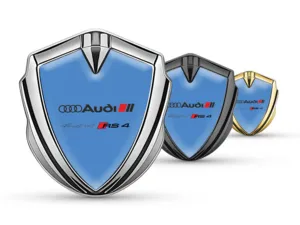 Audi Metallico Cupolato Emblema Edizione Limitata Premium